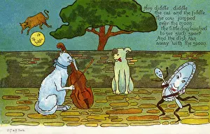 Laughed: Hey diddle diddle, the cat and the fiddle