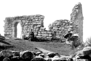 Heysham: Heysham, St Patrick's Chapel Ruins, Heysham Head 1888