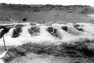 Heysham: Heysham, Stone Coffins 1891