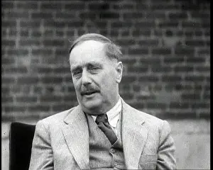 Interviewed: H.G. Wells Being Interviewed