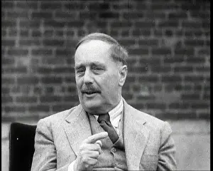 Interviewed: H.G. Wells Being Interviewed