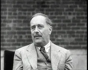 Interviewed: H.G. Wells Being Interviewed
