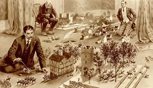 Wargames: H.G.Wells playing Little Wars