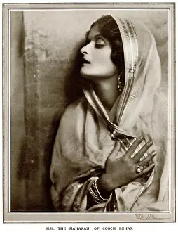 Behar: H.H. The Maharani of Cooch Behar