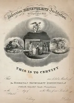 Benevolent: Hibernian Benevolent Institution, incorporated 1833