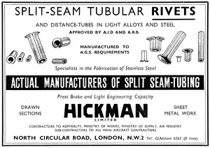 Rivets: Hickman Split-Seam Tubular Rivets - Hickman AGS