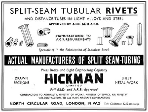 Rivets: Hickman Tubular Rivets