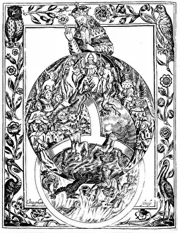 1652: Hierarchy of the Church, with God at the head