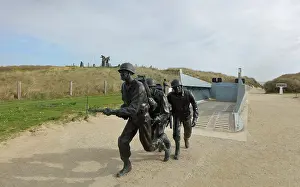 Cotentin: Higgins Boat Monument, Utah beach