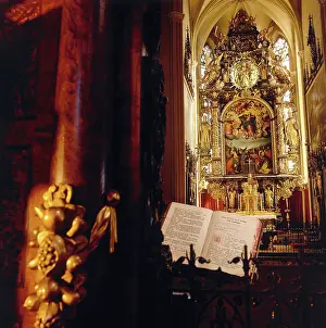 Brod: High altar in Vyssi Brod