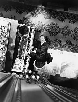 Reclined: High angle view of a man reclining on a chair and