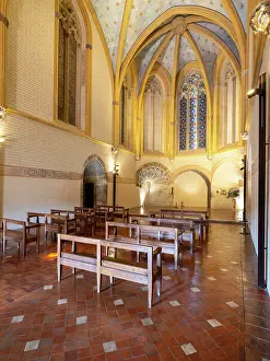 Tiled: High chapel, Palace of the Kings of Majorca, Perpignan