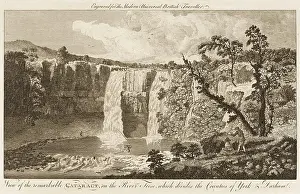 Tees: High Force Waterfall on the River Tees, Co. Durham