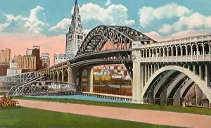 Cuyahoga: High Level Bridge. Cleveland