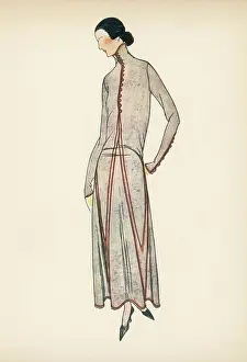 Flared: HIGH NECK DRESS 1922