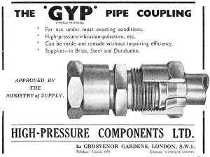 Couplings: High Pressure Components GYP Pipe Couplings