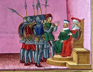 Lancers: The High Priests remember to Pilate that Jesus had prophesie