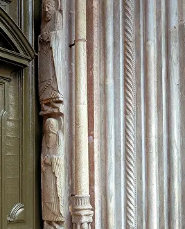 Cremona: High relief of two Prophets