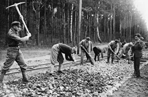 Graduate: High school graduates working for the Labor Service, 1932