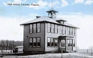 Amerian: High School at Lucketts, Virginia