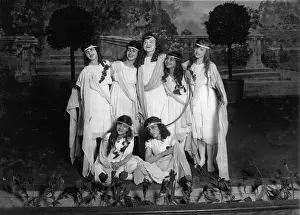 Mackays: High school play, original caption: Miss ?