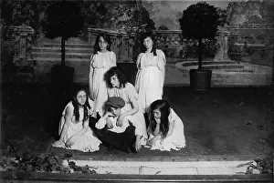 Mackays: High school play, original caption: Miss ?
