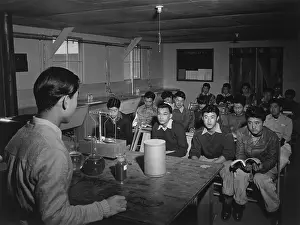 Ansel: High school students seated in a classroom ?