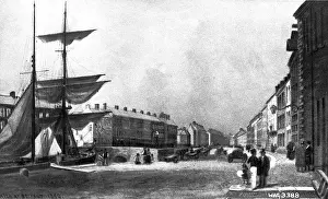 Unsharp: High Street, Belfast in the 1840s