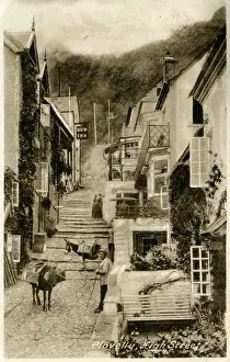 Clovelly: High Street, Clovelly, Devon