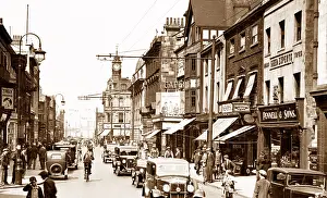Doncaster: High Street Doncaster 1930s