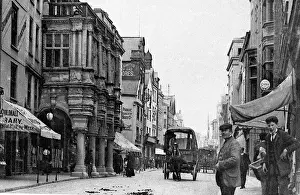 Dung: High Street, Exeter early 1900s