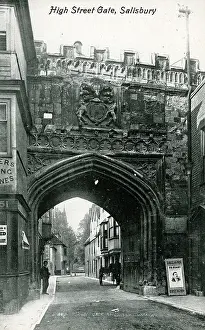 Salisbury: High Street Gate, Salisbury, Wiltshire