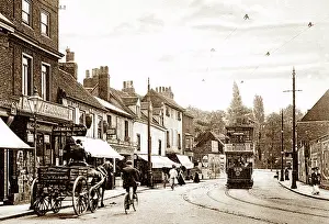 Wick: High Street, Hampton Wick, early 1900s