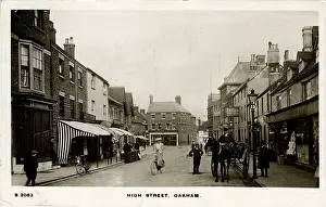 Oakham: High Street, Oakham, England