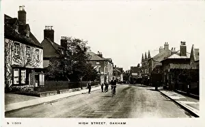 Oakham: High Street, Oakham, England