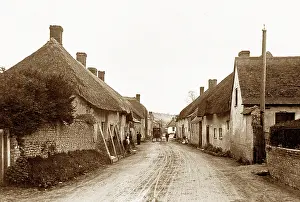 Piddletrenthide: High Street, Piddletrenthide early 1900's