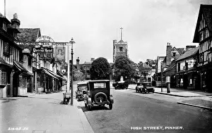 Sunblind: High Street, Pinner, Middlesex