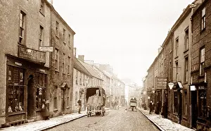 Shampooing: High Street, Shepton Mallet early 1900s