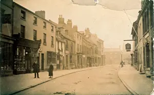 Leicestershire: High Street, Uppingham, England