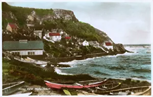 Runswick: High Tide - Runswick, Runswick Bay
