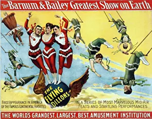 Aerialist: High Trapeze act, the Flying Dillons, performed ?