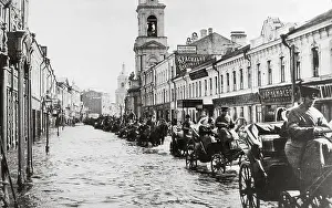 Moskwa: High water in Moscow