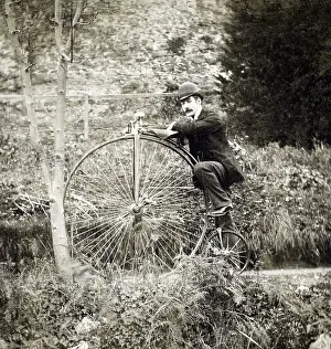 Ordinary: High-Wheeler or Penny-Farthing Bicycle, 1891