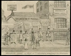 Highbury Grove in 1846