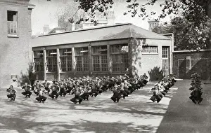 Drill: Highbury Truant & Industrial School, London - Dumbbells