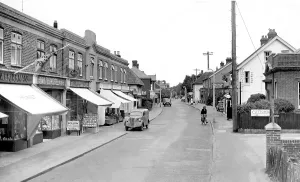 Highcliffe: Highcliffe, Lymington Road c1955