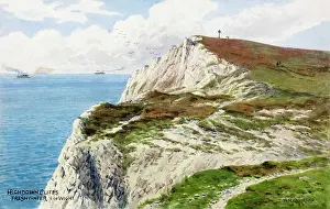 Highdown: Highdown Cliffs, Freshwater, Isle of Wight