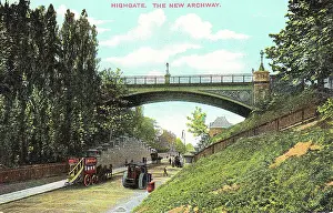 Steamroller: Highgate Archway, Highgate, North London