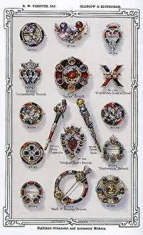 Brooches: HIGHLAND BROOCHES C1902