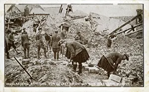 Issued: Highland Regiment - Clearing Devastation